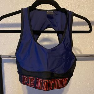 P.E. NATION CROPPED ACTIVE TOP